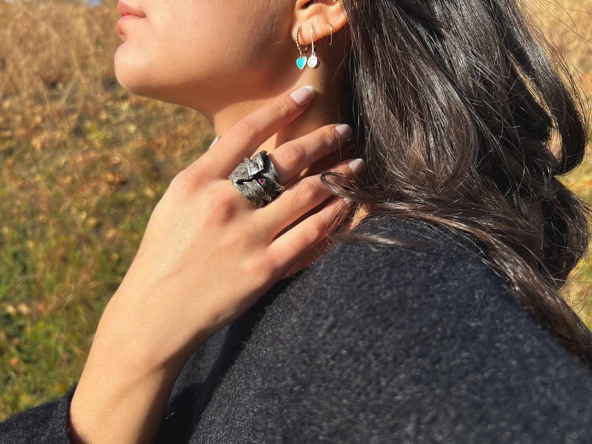 Massive Ring Sapphire II LevenExclusive