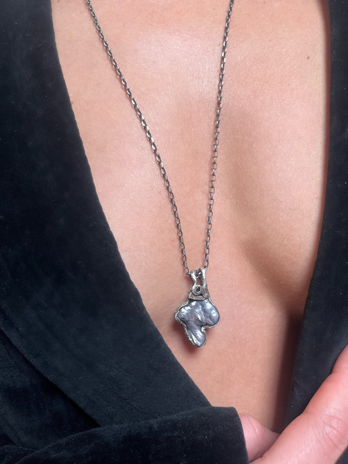 Organic Pearl Pendant LevenExclusive