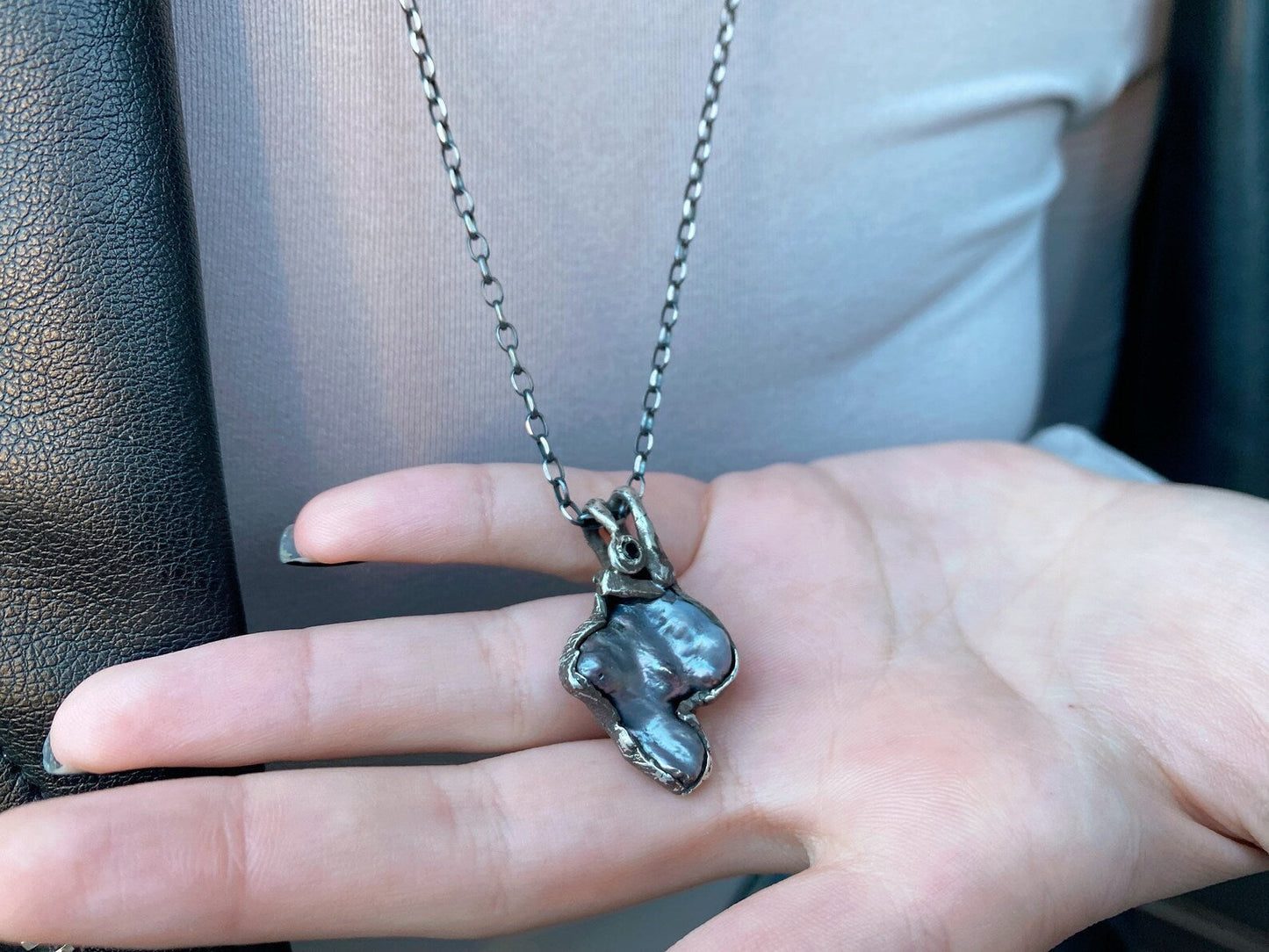 Organic Pearl Pendant LevenExclusive