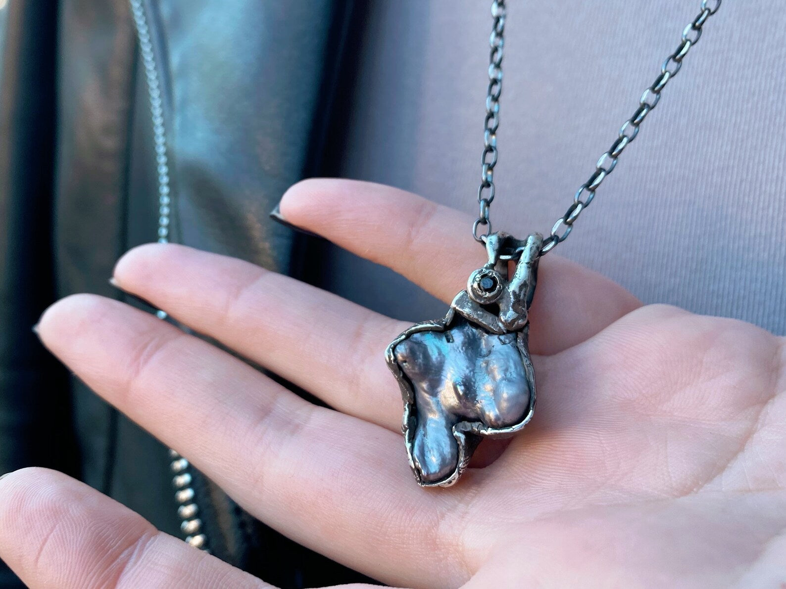 Organic Pearl Pendant LevenExclusive