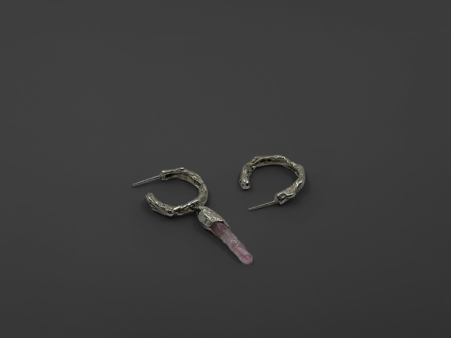 Rose Quatrz Earrings LevenExclusive