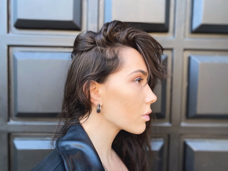 Silver Hoop Earrings LevenExclusive