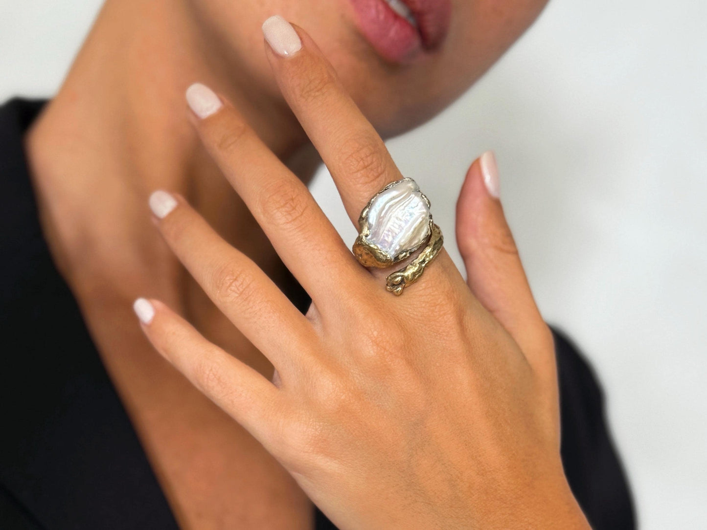 თითბერის ბეჭედი როდირებით