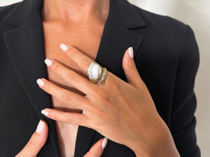 თითბერის ბეჭედი როდირებით