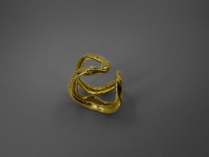 თითბერის ღია ბეჭედი