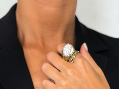 თითბერის ბეჭედი როდირებით